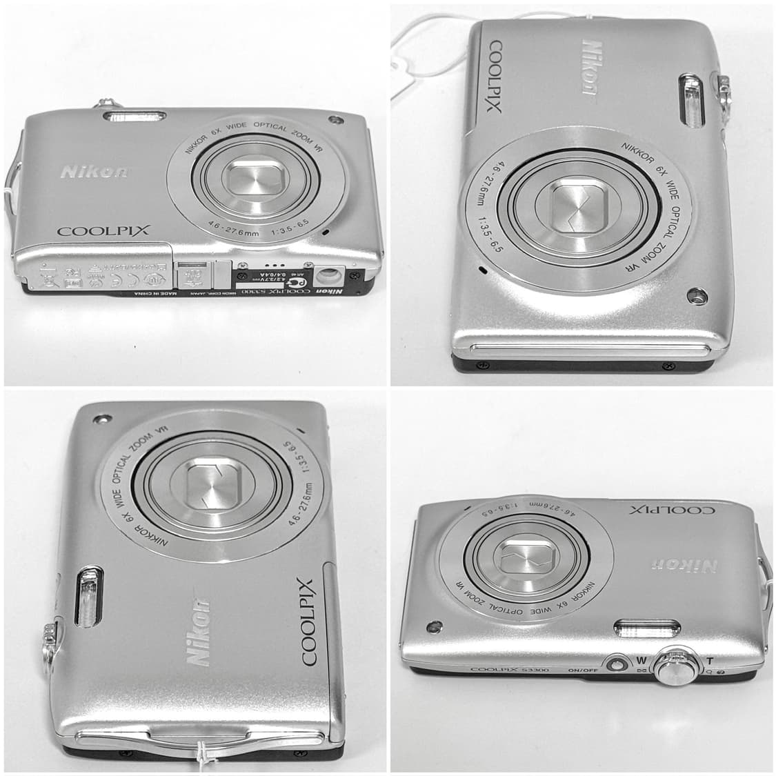 니콘 쿨픽스 S3300 실버 빈티지디카 상품이미지5