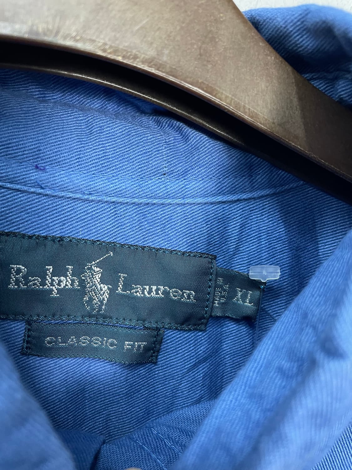 폴로 랄프로렌 오버핏 블루 옥스포드 셔츠 H1033 상품이미지5