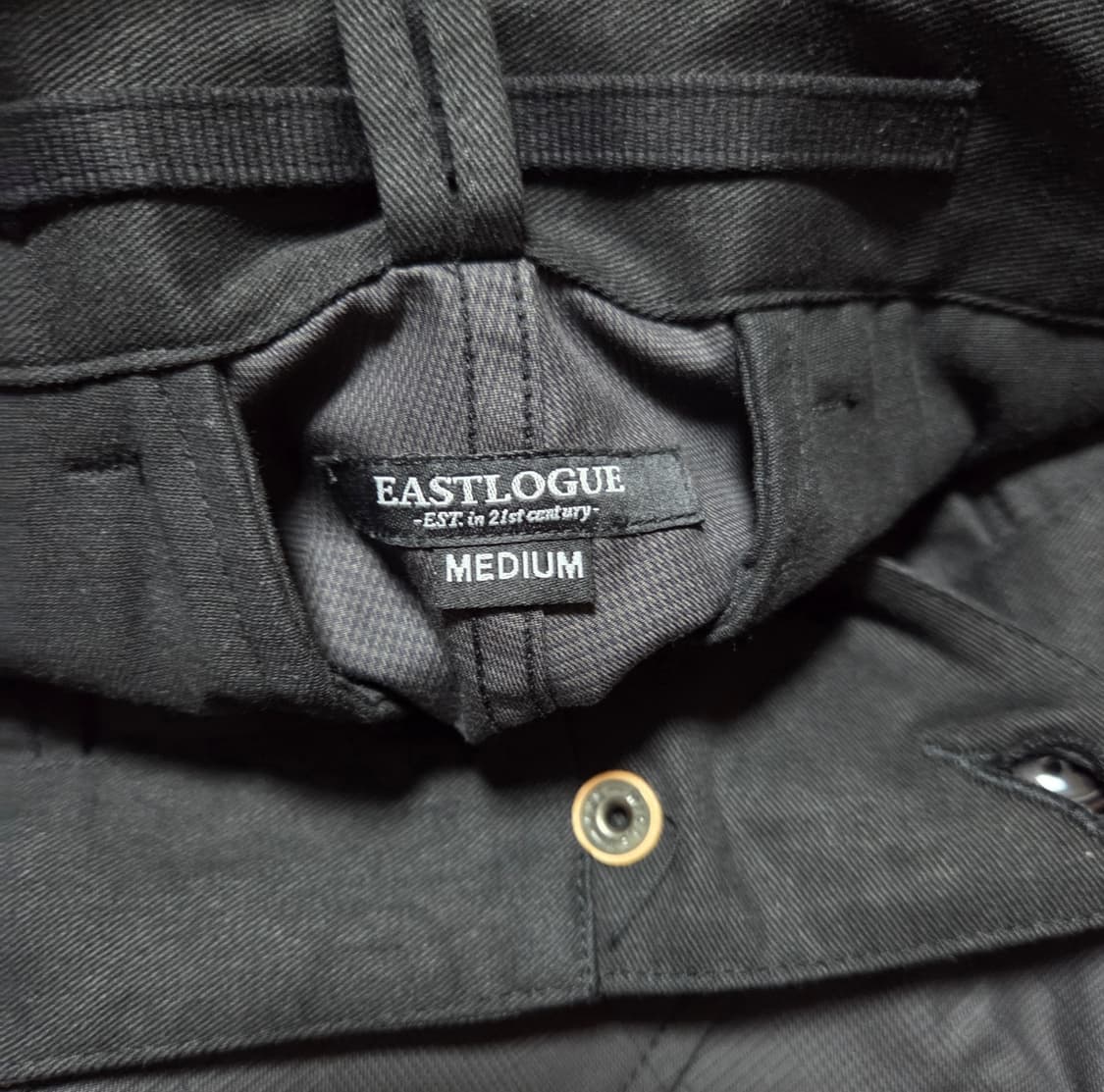 이스트로그 M65 팬츠 블랙 그레이 체크 M 상품이미지4