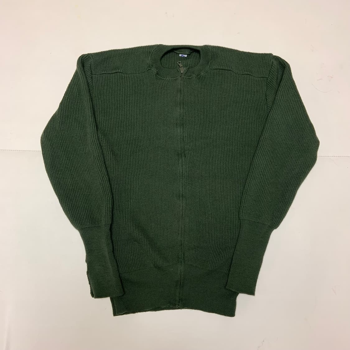 70년대 오리지널 스웨덴군 리리집업 니트스웨터 상품이미지2