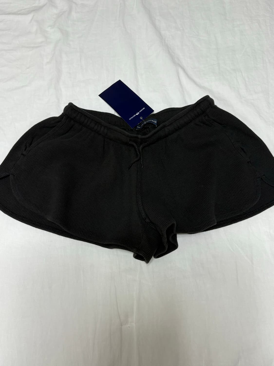 브랜디멜빌 와플 블랙 쇼츠 반바지 상품이미지1