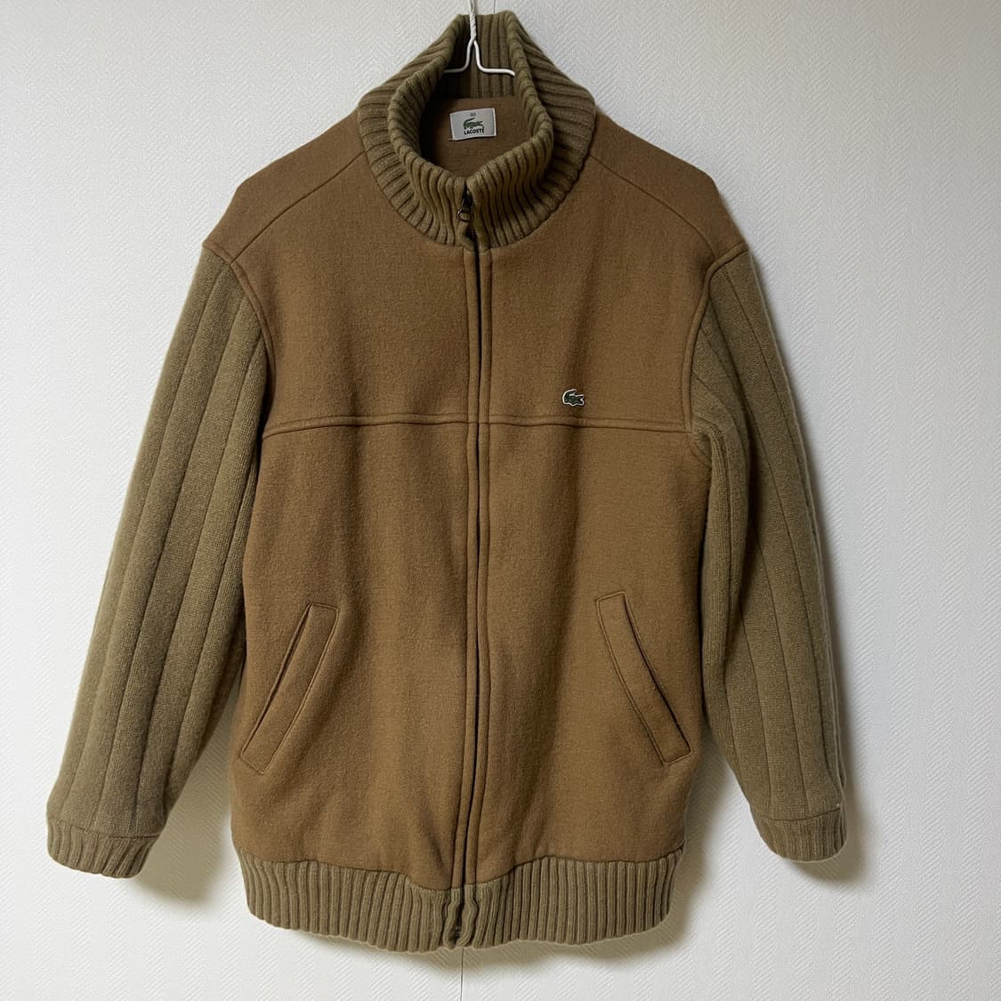 라코스테 울 니트 집업 자켓 100 상품이미지1