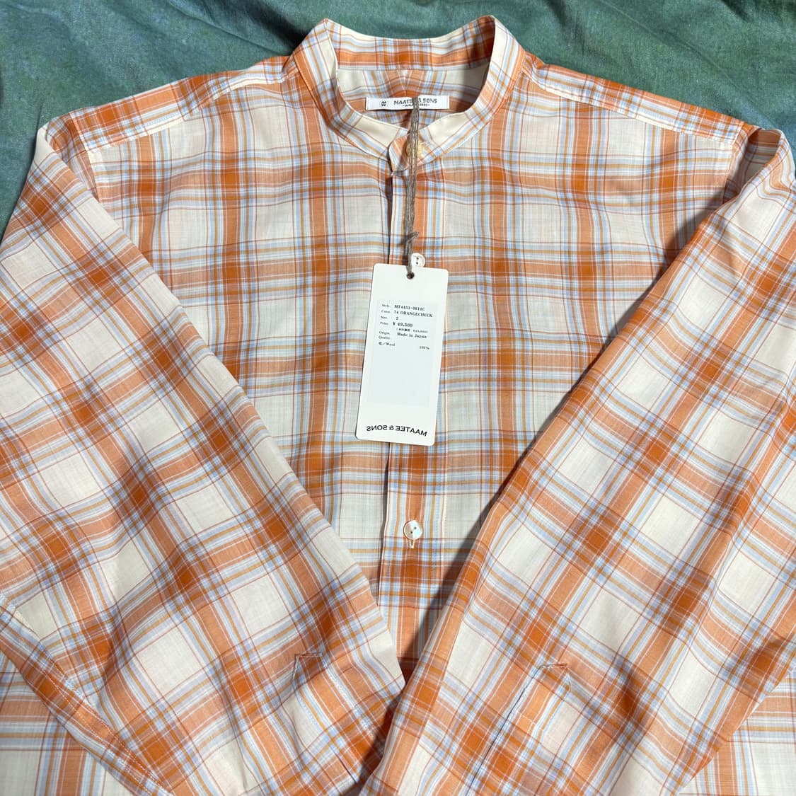 [2, 새상품]마티앤선즈 24SS H WOOL 풀 오버 셔츠 상품이미지5