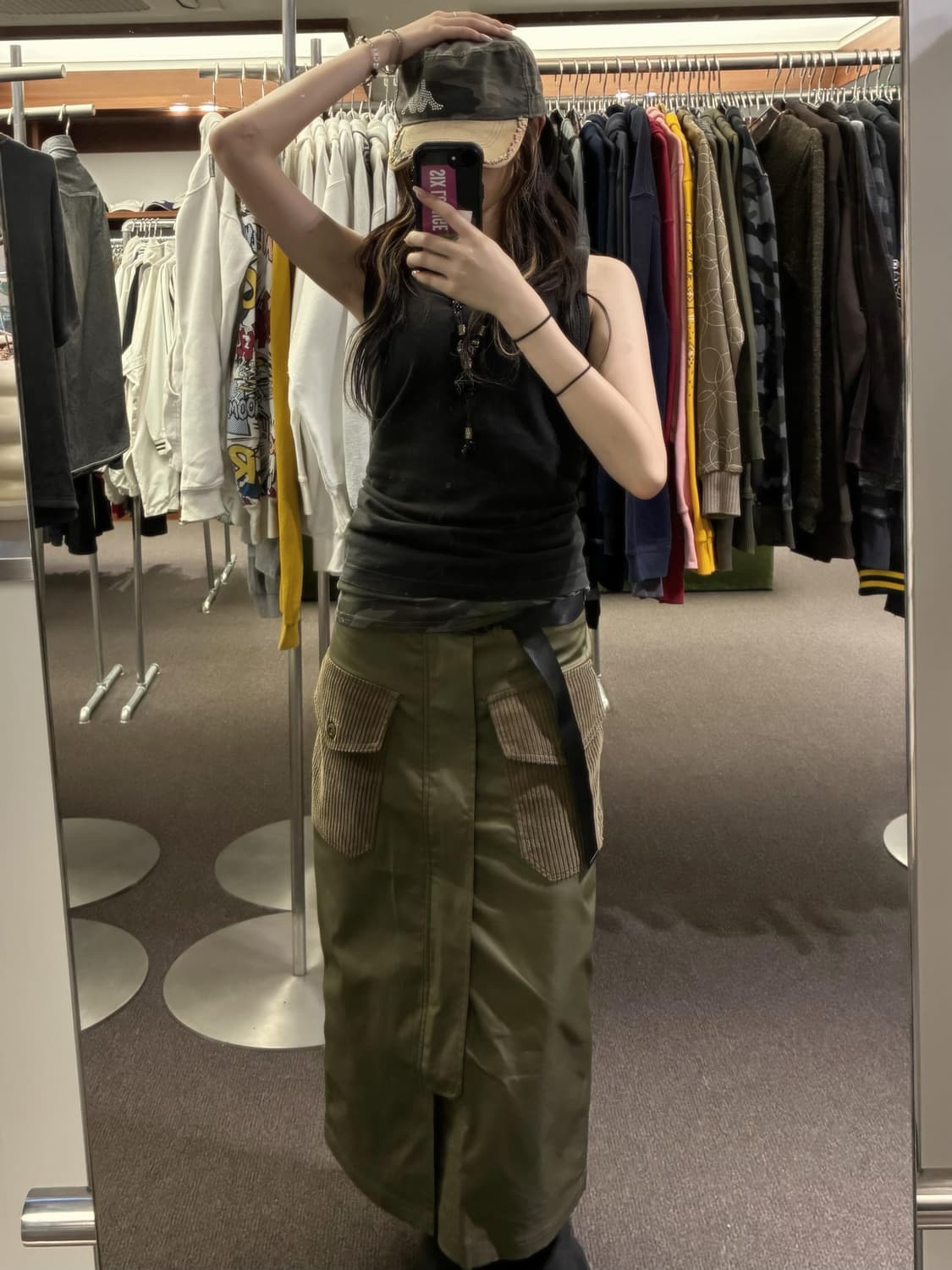 Chic Khaki Grunge 🍸🥝 상품이미지4