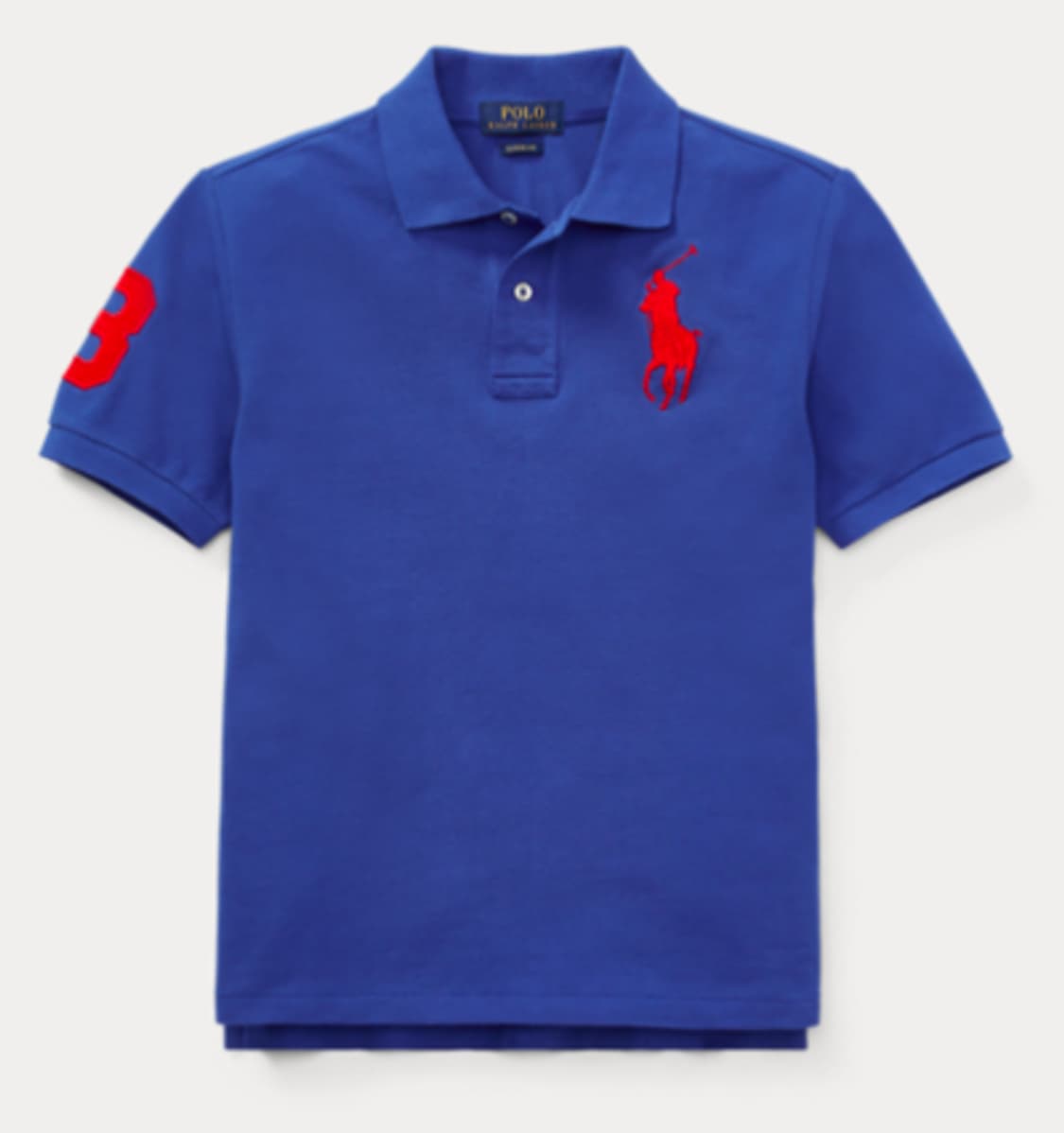 폴로랄프로렌 빅포니 폴로셔츠 블루 상품이미지1