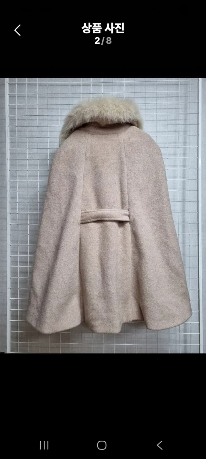 (택포) BLESSLOVE 블레스러브 판쵸 모직코트 상품이미지3