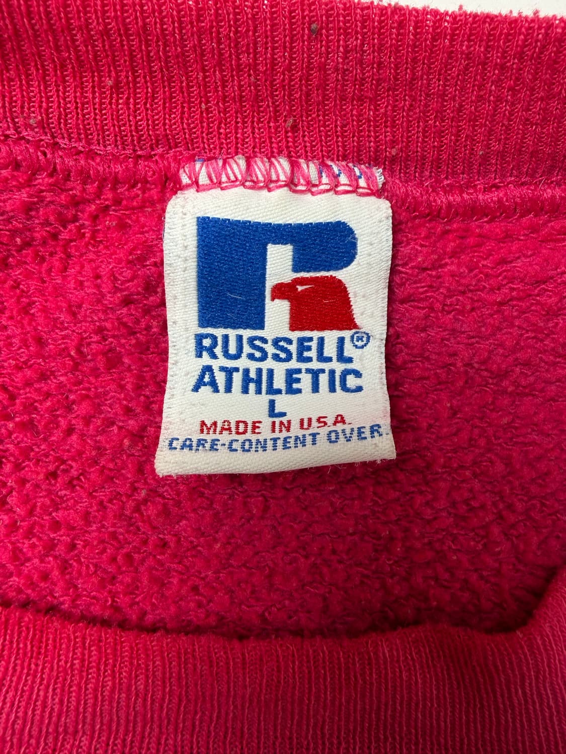 90s Russell Sweatshirt (raspberry pink) 상품이미지3