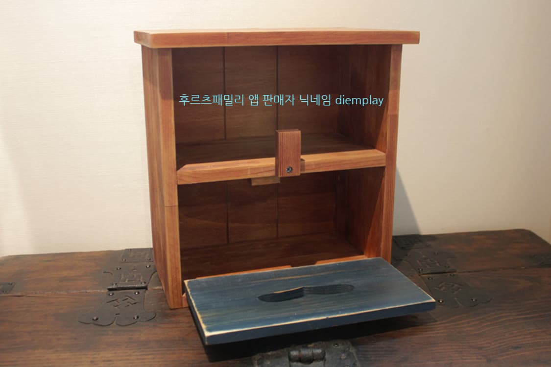 우드정리함 나무정리함 인테리어소품 빈티지소품 레트로소품 엔틱소품 카페소품 상품이미지2