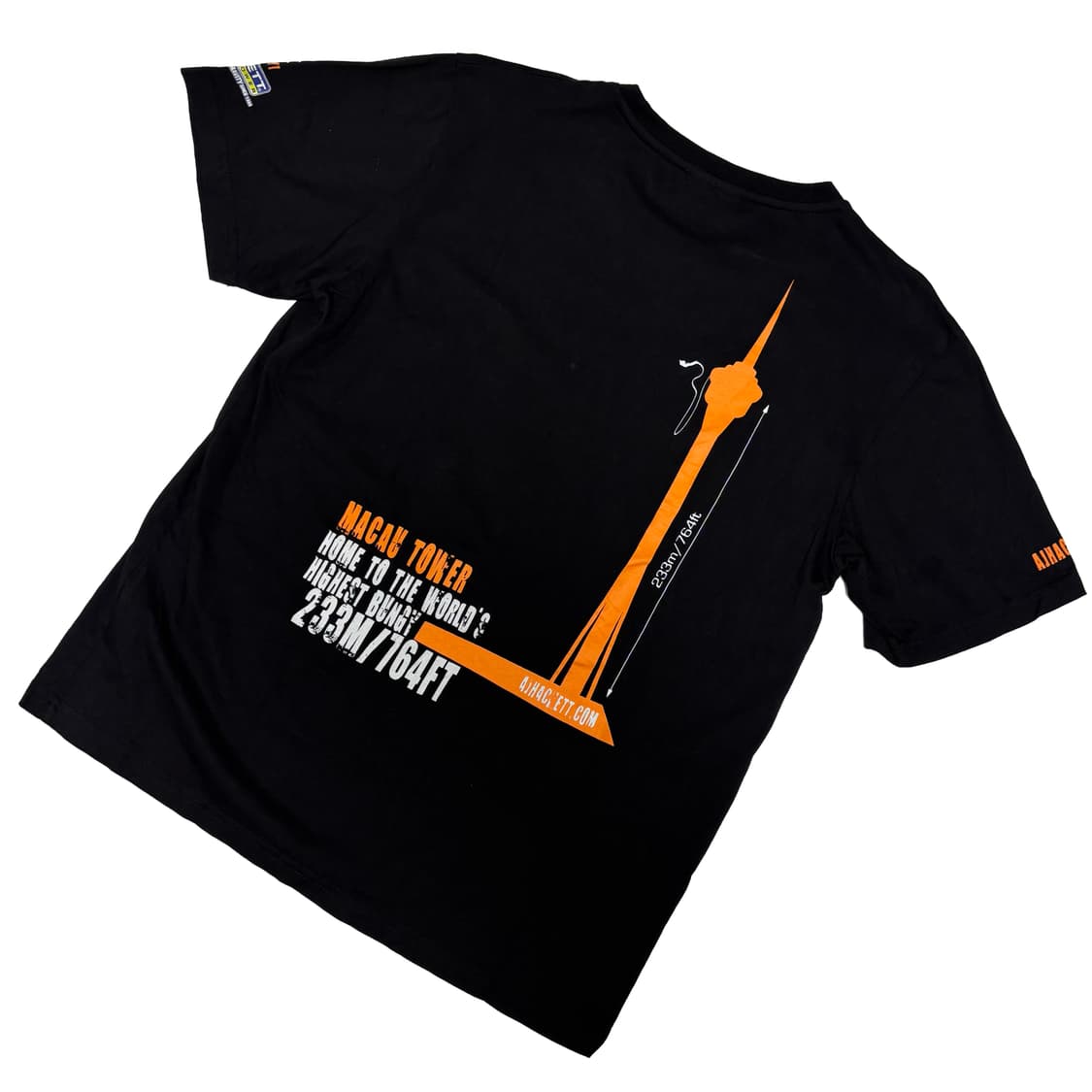 마카오 타워 AJ 해킷 번지점프 아카이브 티셔츠 상품이미지4
