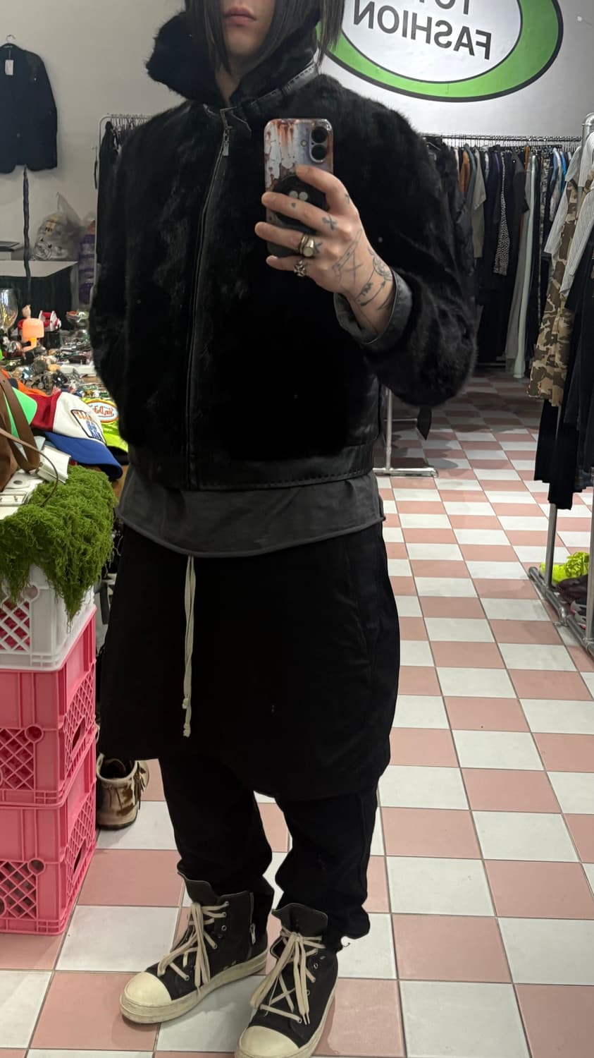 TTF✳️2006‘s johanex 양가죽/밍크 자켓/남녀공용 상품이미지9