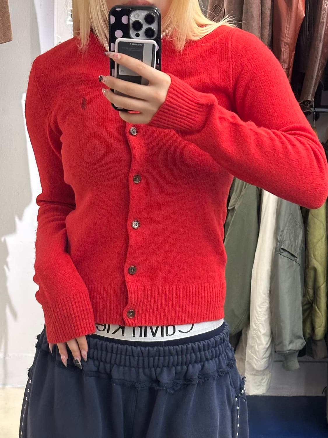 Prl 폴로 랄프로렌 래빗헤어 메리노 울 가디건 상품이미지1