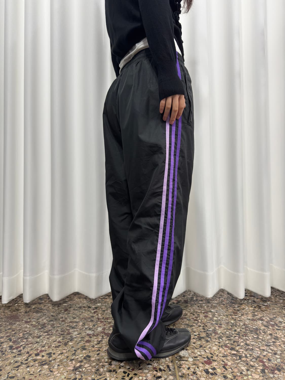 adidas purple line pants 상품이미지4