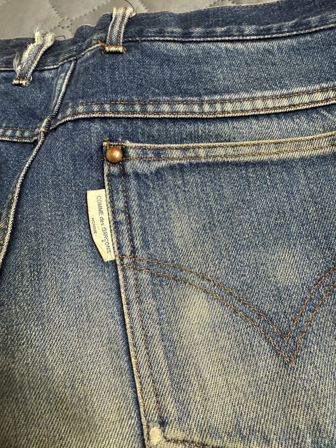 꼼데가르송 다나카 옴므 데님 상품이미지3