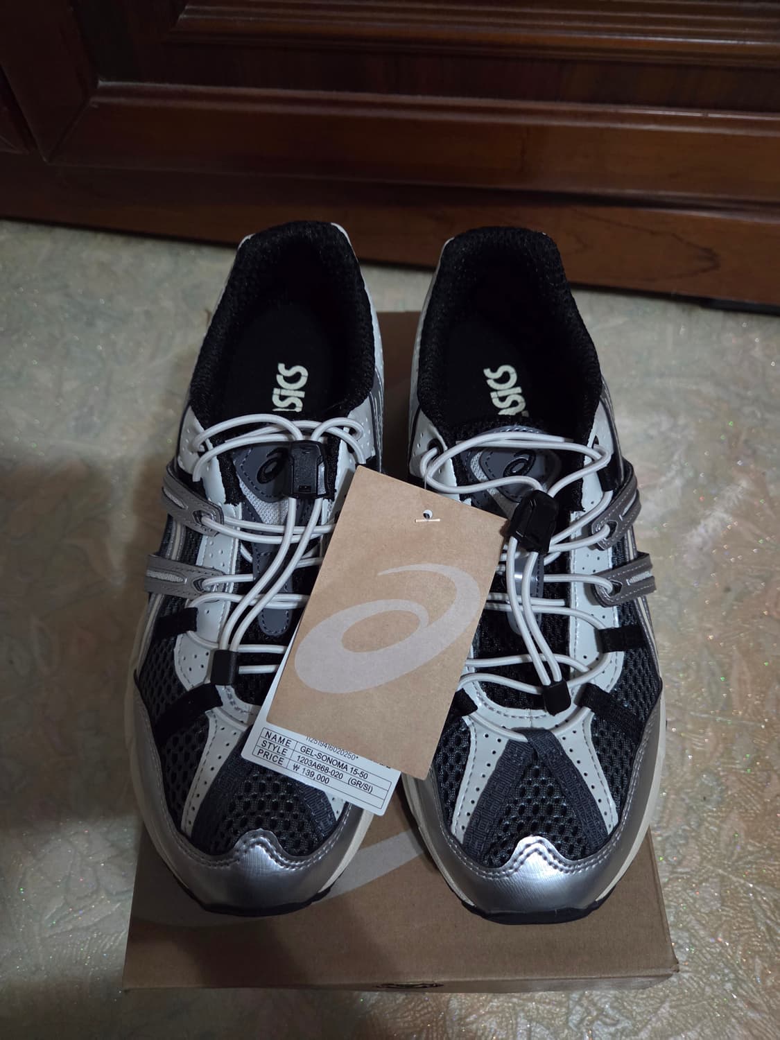 아식스 젤소노마 15-50 스틸그레이 퓨어실버 상품이미지6