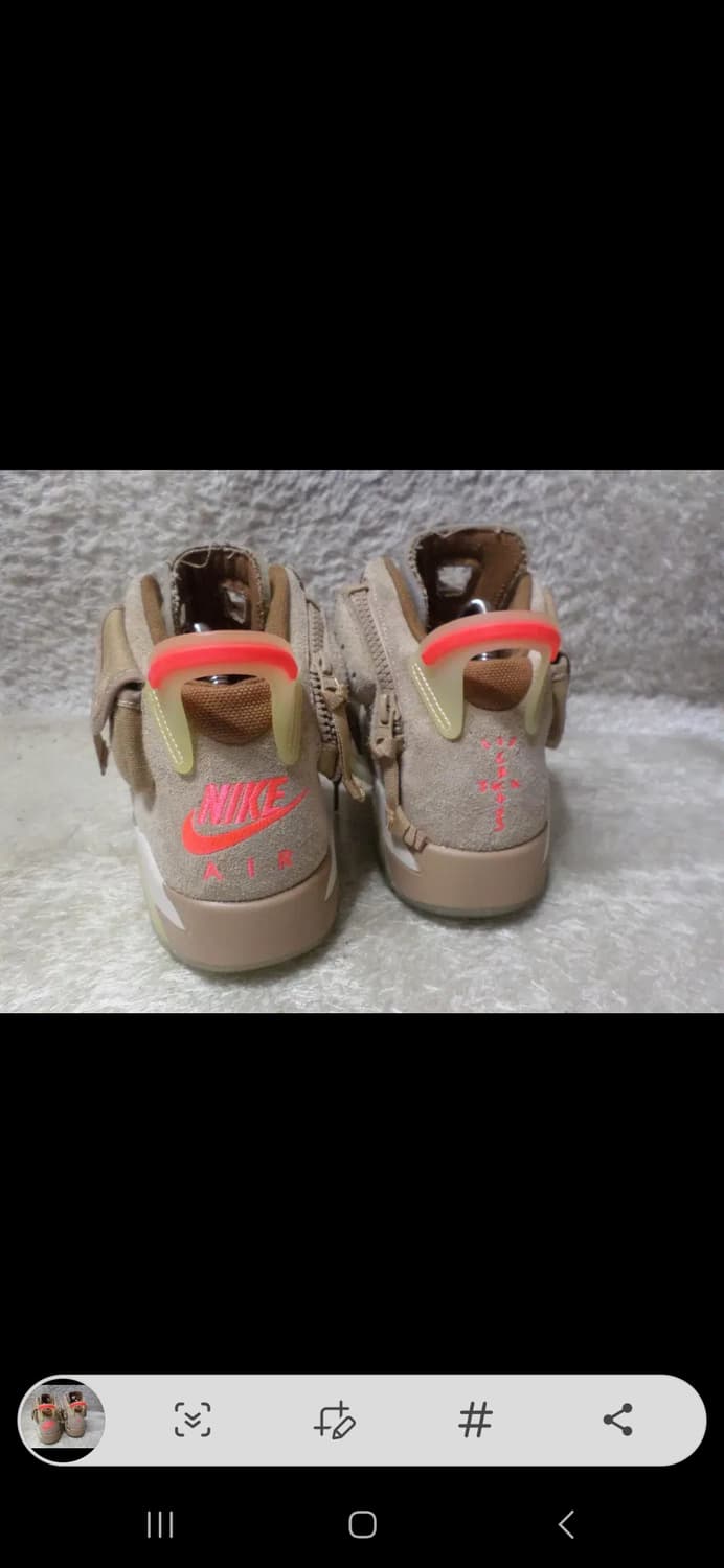 나이키 에어조던6 트래비스스캇 농구화 상품이미지6