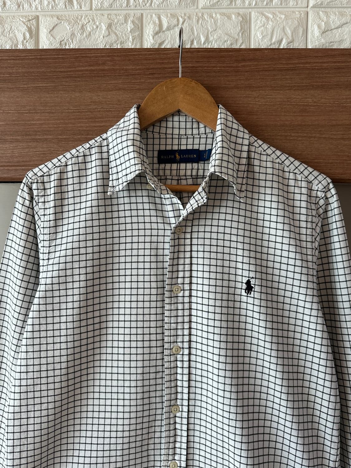 폴로 랄프로렌 체크셔츠 S (95-100) 상품이미지1