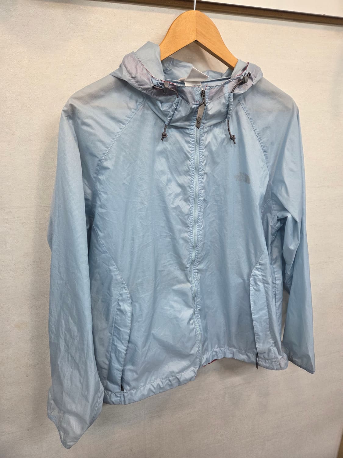 노스페이스 경량 바람막이 나일론 후드자켓 m 상품이미지8