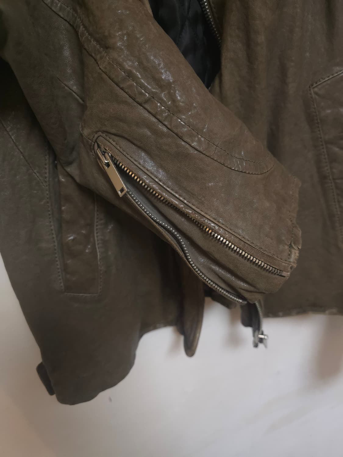 시스템 옴므 남성 양가죽 자켓 100  상품이미지5