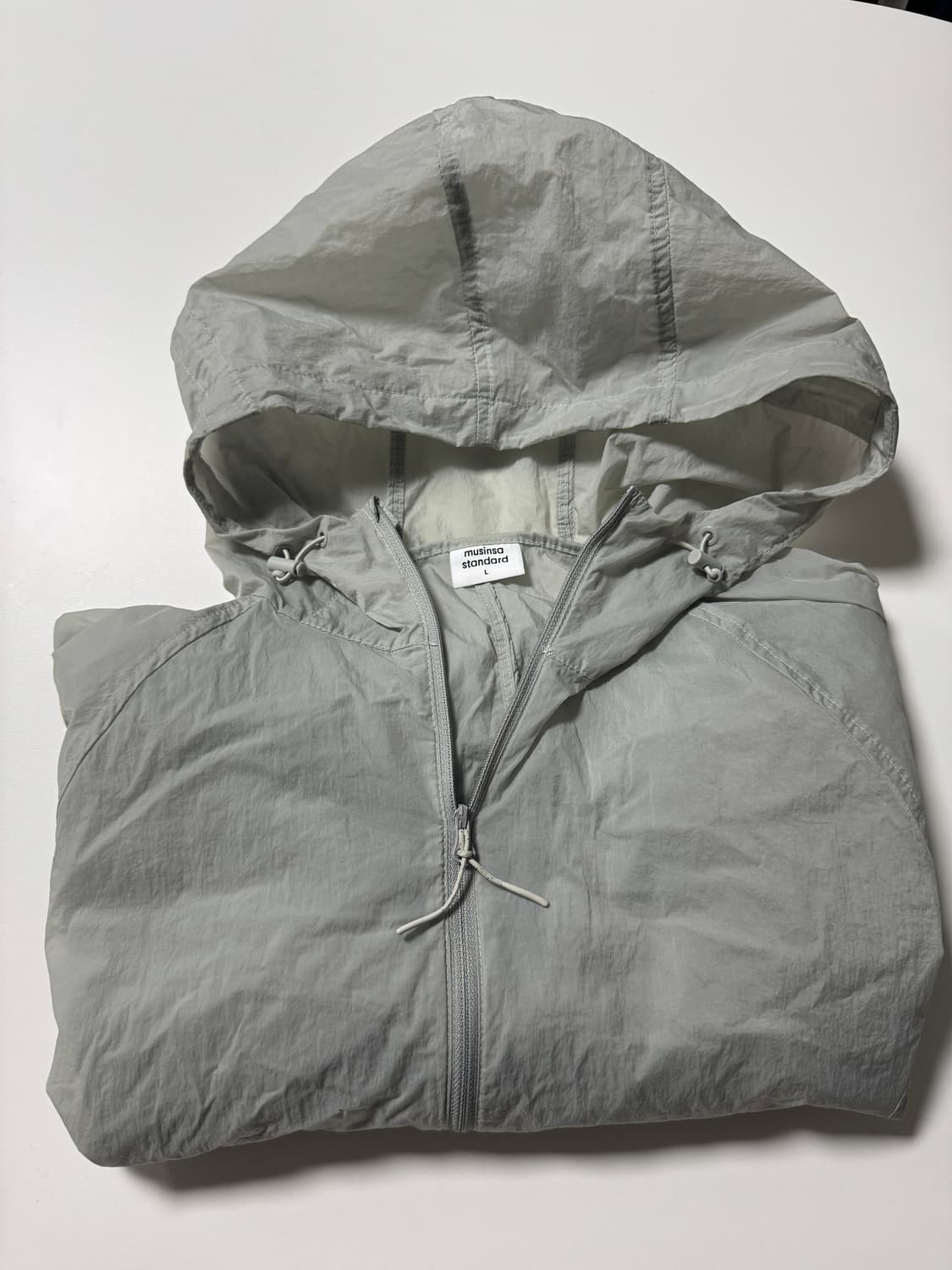 (L) 무탠다드 시티 레저 시어 윈드브레이커 상품이미지2