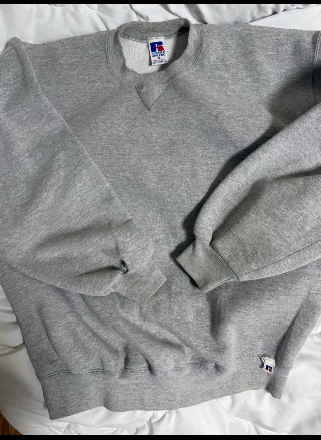 90s russell grey 맨투맨 상품이미지3