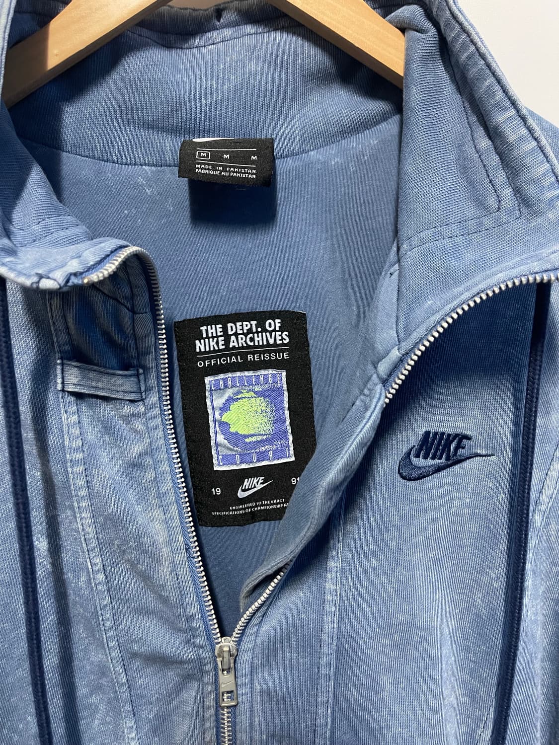 나이키 90년대 리이슈 워시 자켓 M 상품이미지2