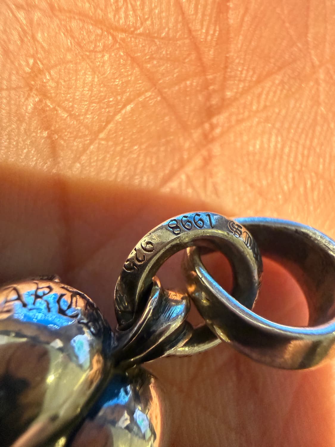 크롬하츠 하트 위드 베일 펜던트 상품이미지9