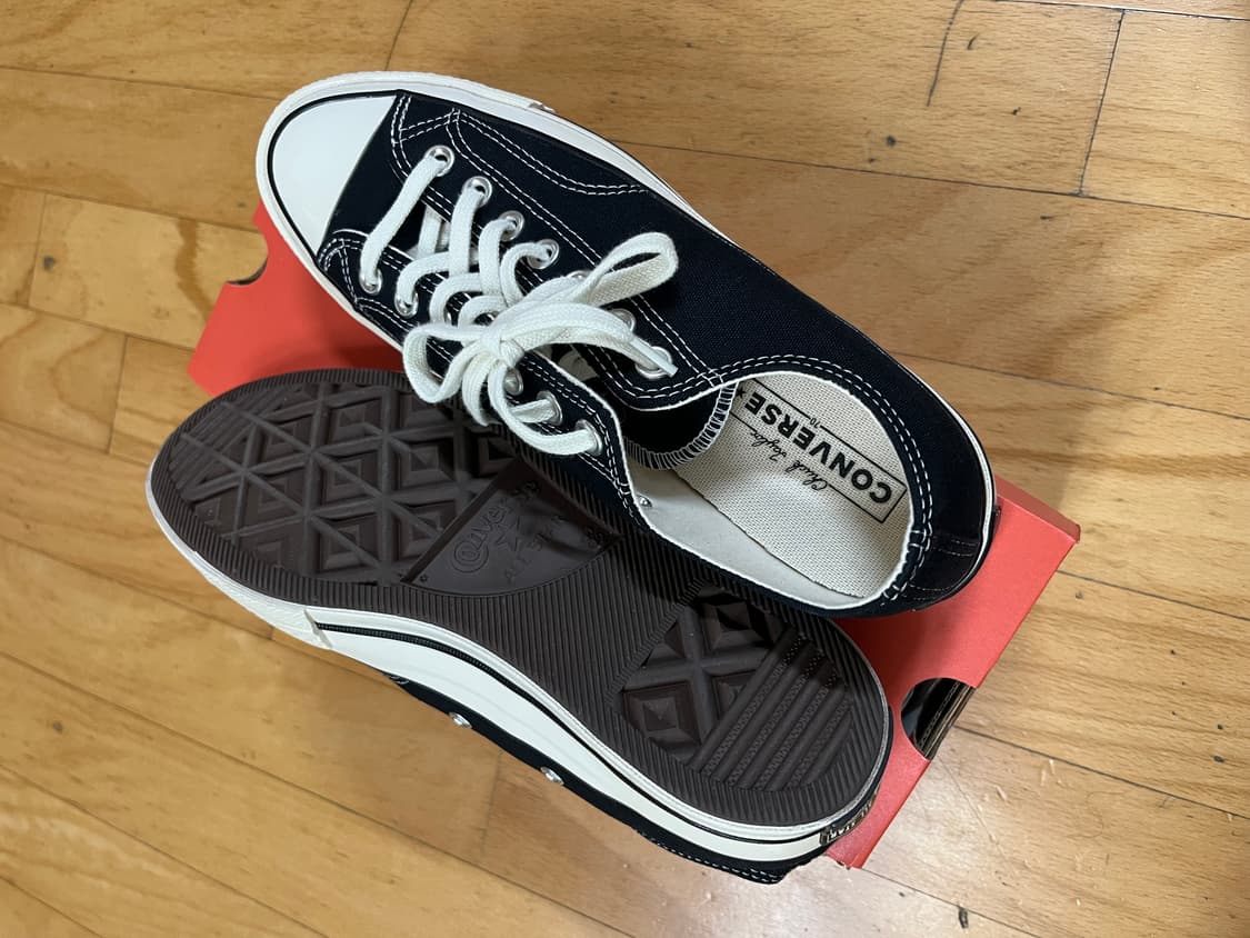 컨버스 척 70 클래식 블랙 270 상품이미지3