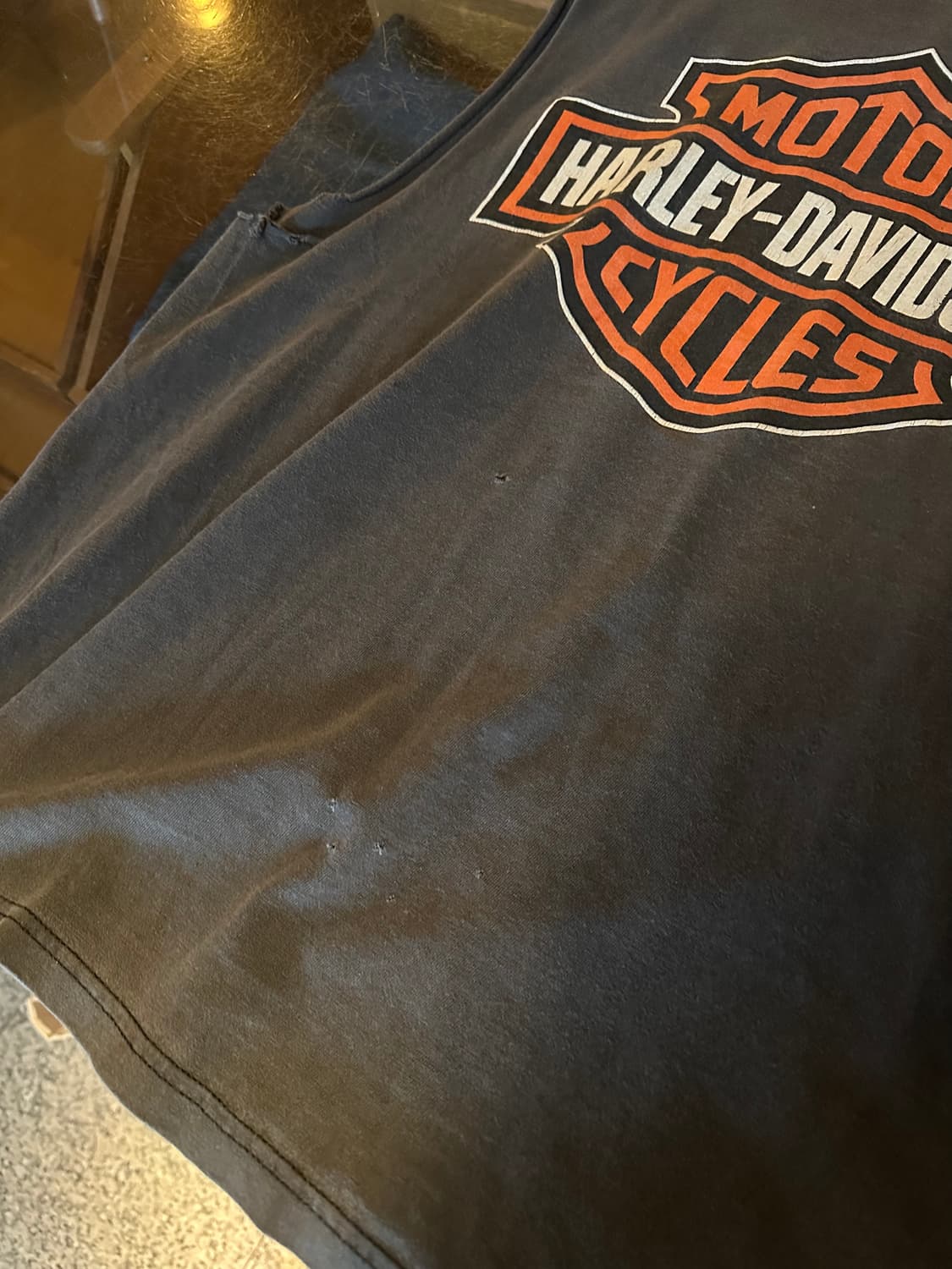 90s USA Vintage Harley Davidson Sleeve 상품이미지5
