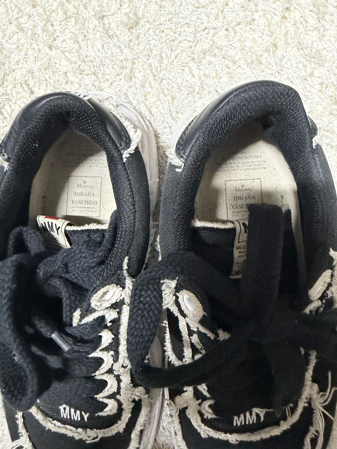 메종 미하라 야스히로 웨인 로우탑 스니커즈 상품이미지6