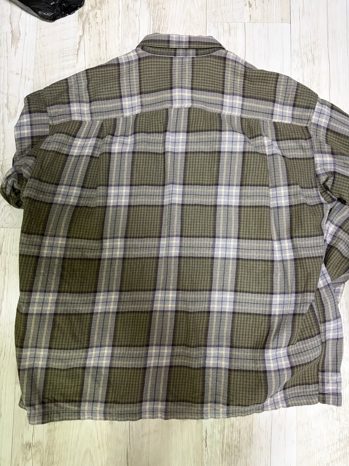 [US XL] 00s 파타고니아 체크 셔츠 오가닉 코튼 상품이미지4