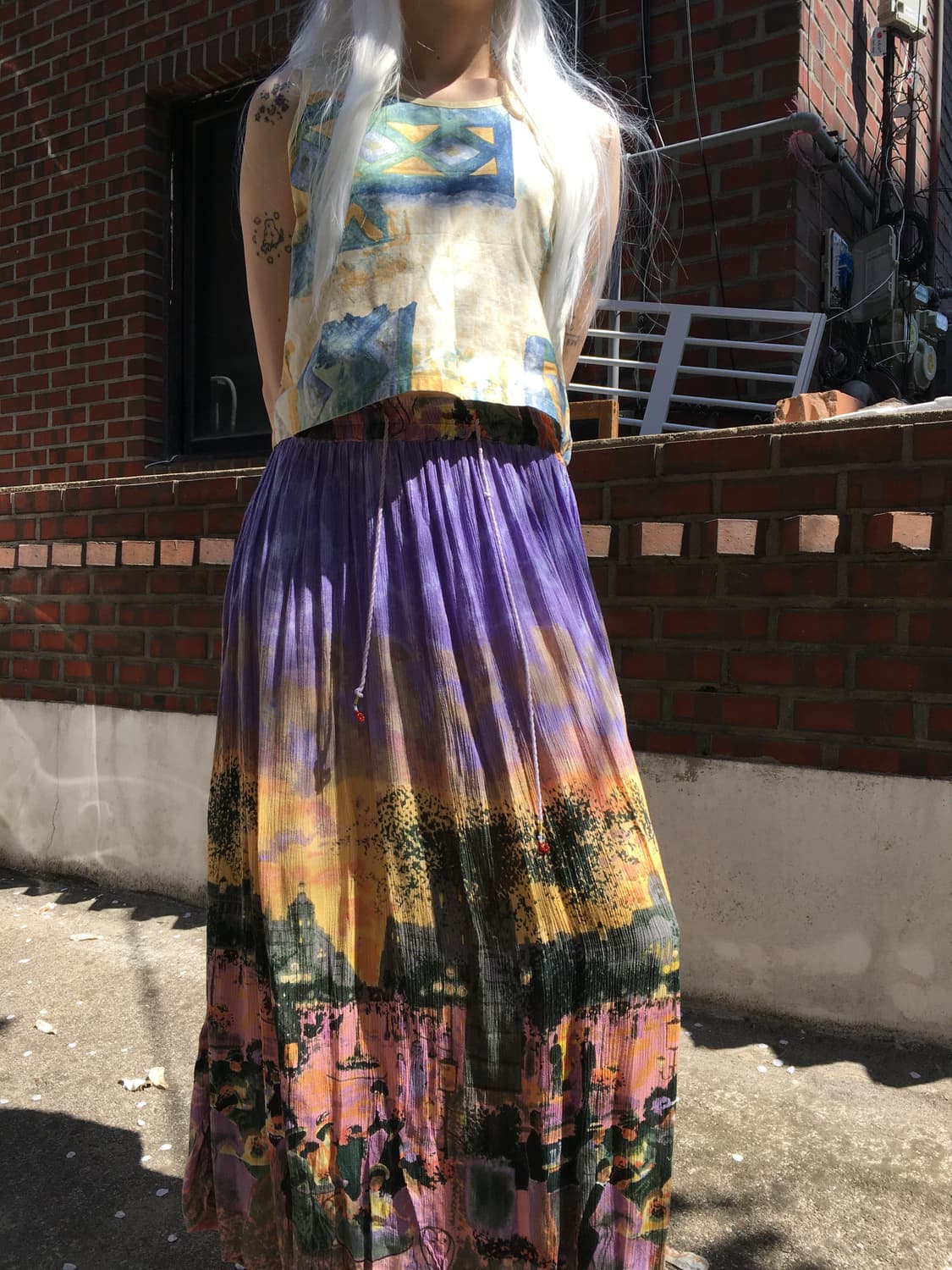 선셋 슬리브리스 상품이미지3