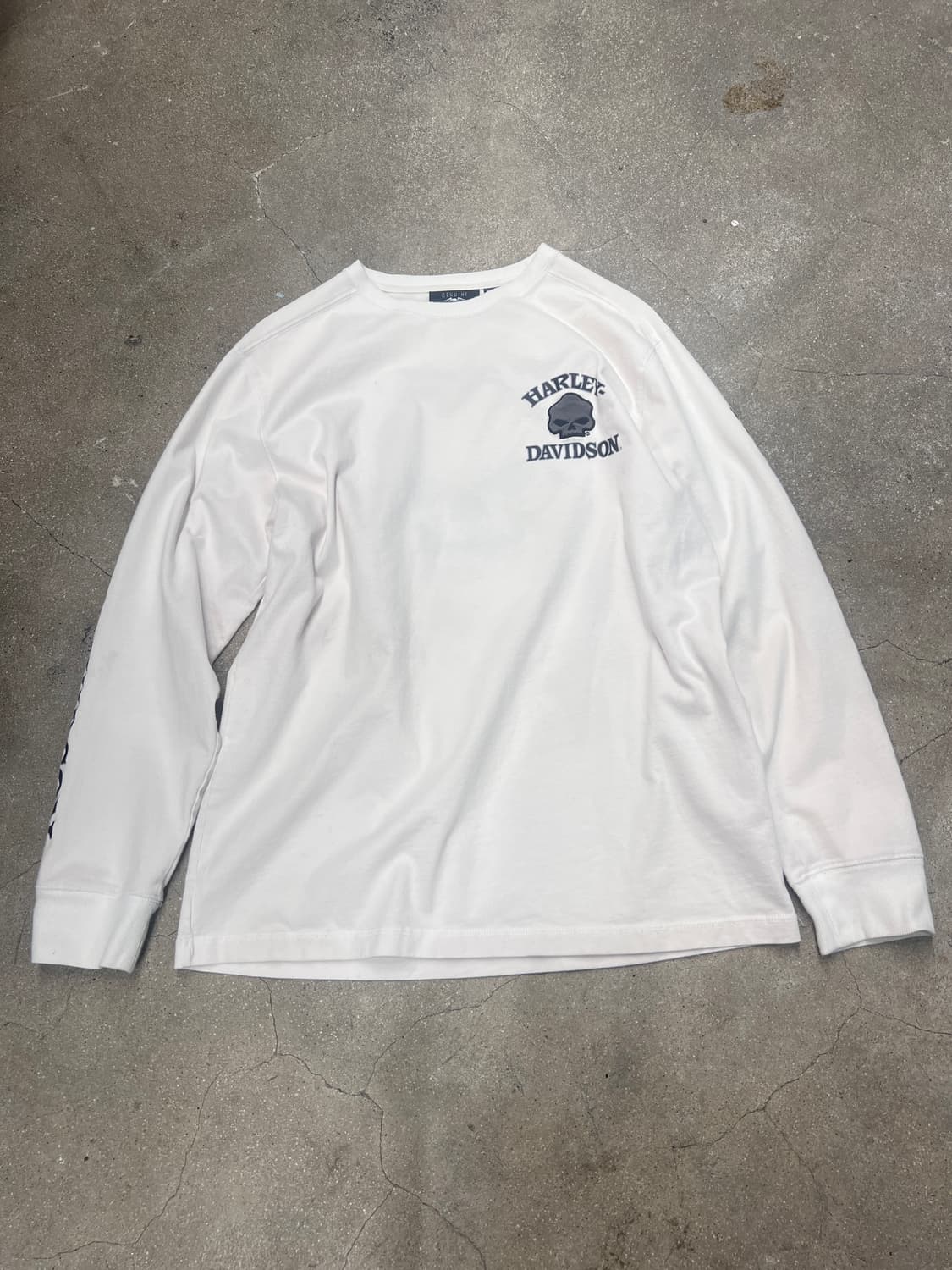 할리데이비슨 윌리 G스컬 롱슬리브 상품이미지1