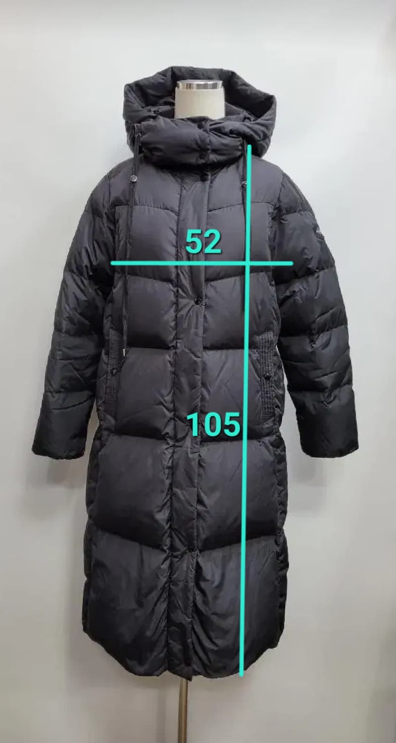 HAZZYS 헤지스 구스 다운 롱 패딩 / 여 85 상품이미지8