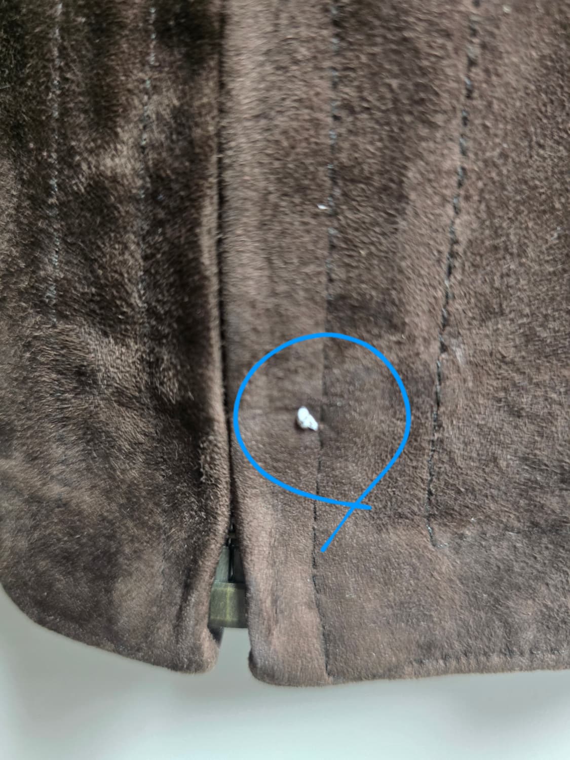 페루치 이탈리아 피렌체 핸드메이드 양가죽. 스웨이드 양면 자켓 52 상품이미지5