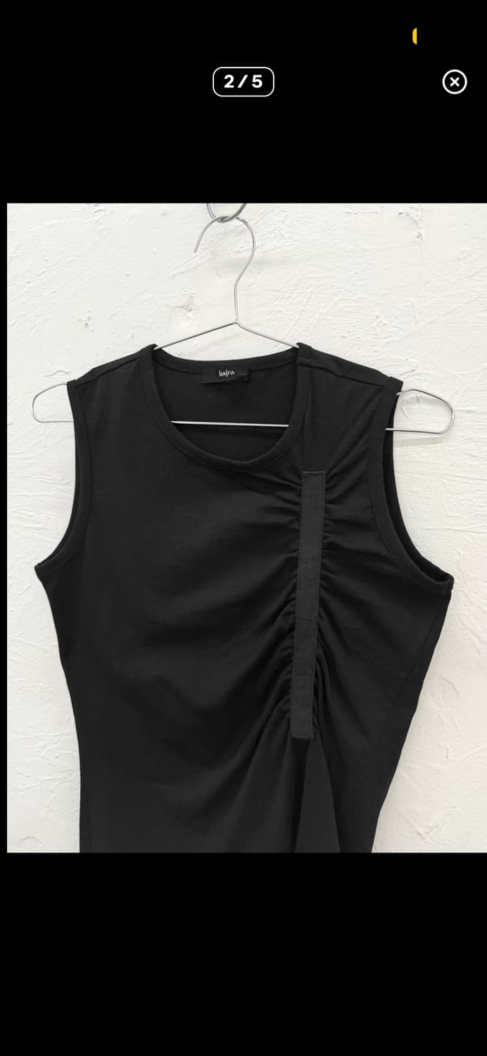 bajra 드레이프 슬리브리스 상품이미지2