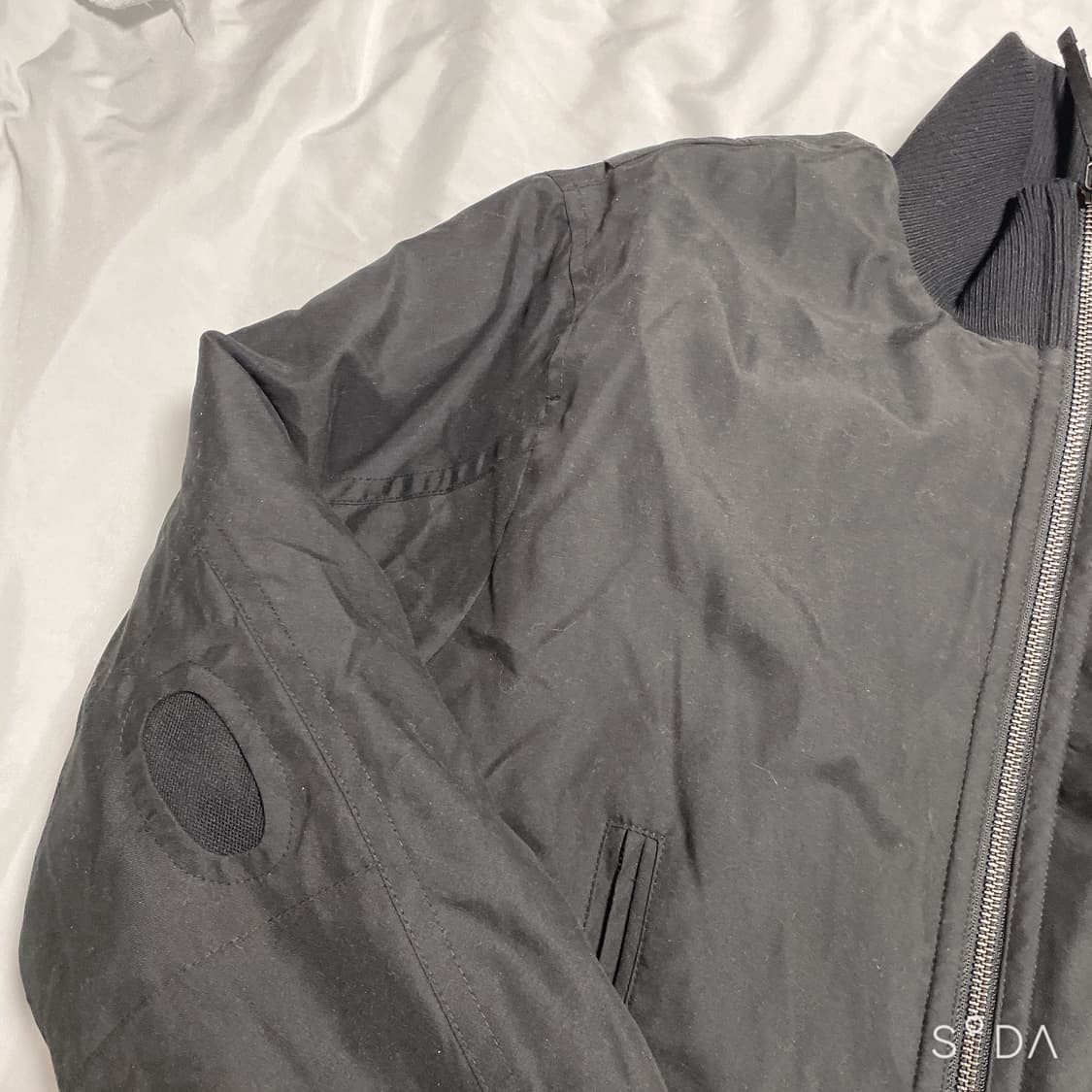 산산기어 봄버자켓 블랙 1 상품이미지5