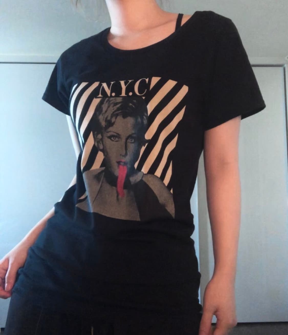 HYSTERIC GLAMOUR NYC 루즈핏 반팔티 상품이미지2