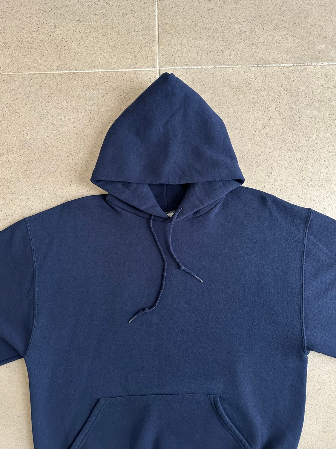 00s 빈티지 러셀 후드 네이비 L 상품이미지4