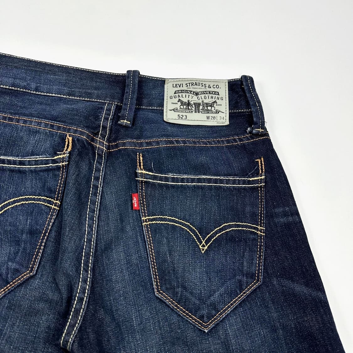 리바이스 523 오리지널 스트레이트 데님 팬츠 (28인치 여성추천) 상품이미지5