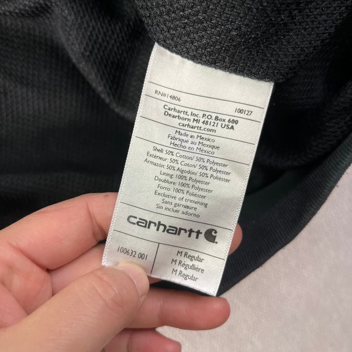 105 칼하트 써멀 후드집업 상품이미지7