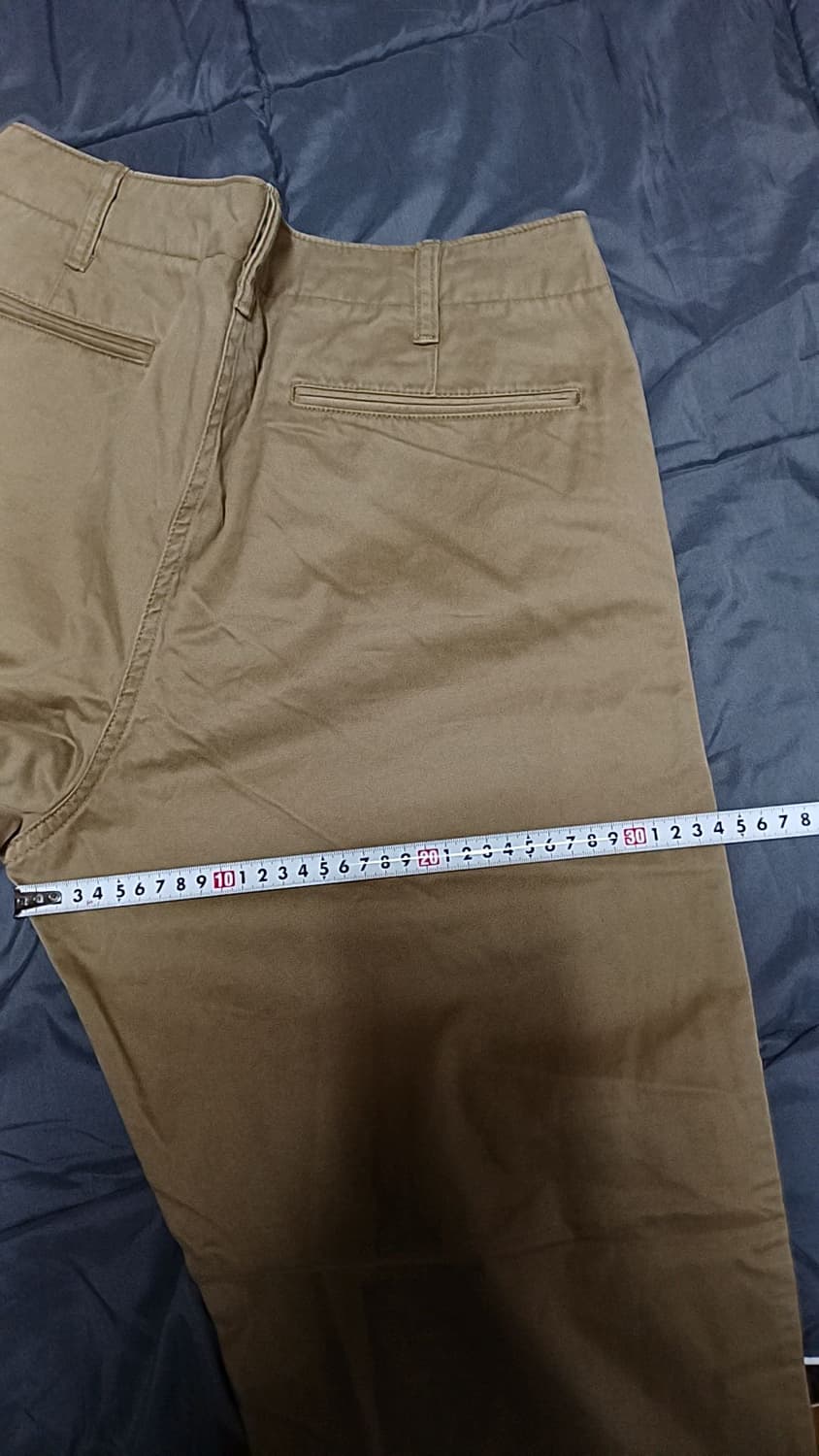 유니클로 면바지 33인치 기장98 상품이미지7