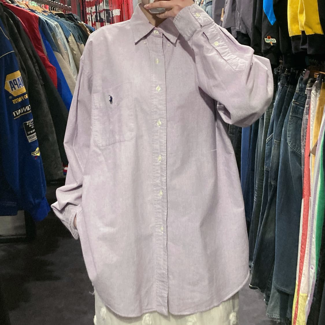 [IM] 폴로 랄프로렌 긴팔 셔츠 퍼플 상품이미지3