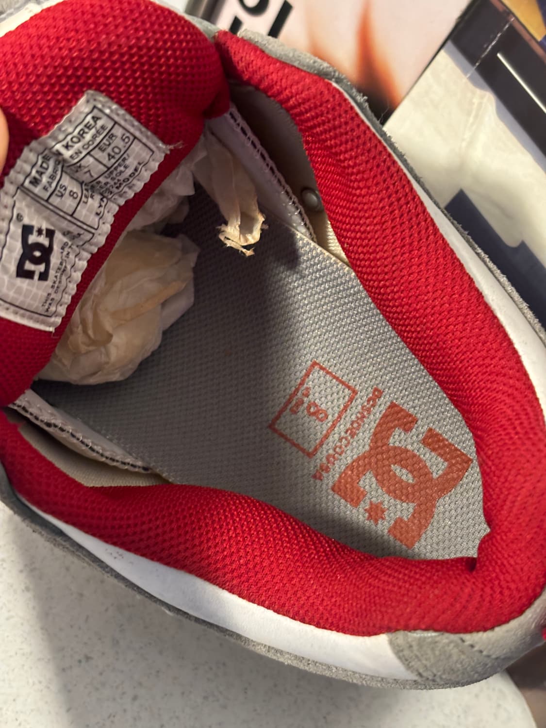 Dc 스웨이드 보드화 상품이미지7