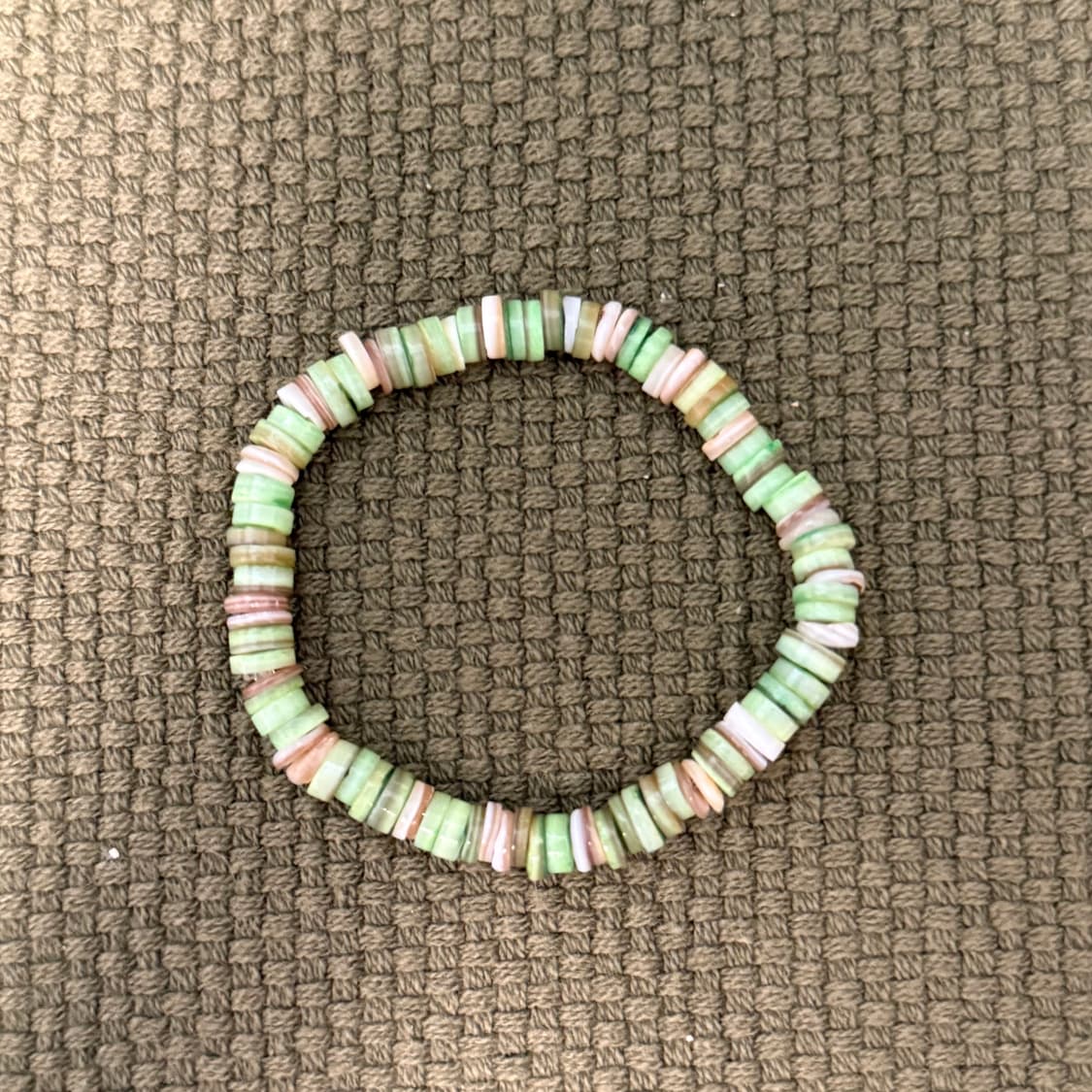 빈티지 자개 비즈 팔찌 상품이미지1