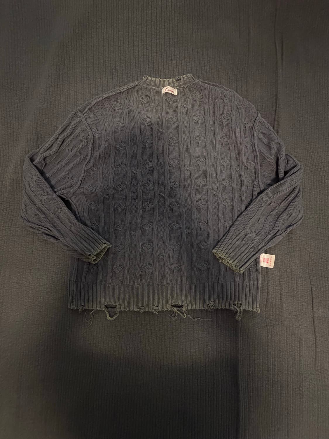 ETCE REVERSIBLE FADE WASHING KNIT 상품이미지2