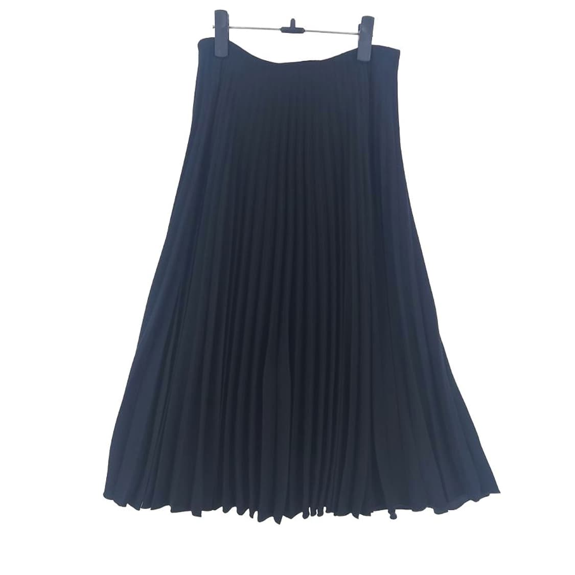 [여40]발렌티노 블랙 플리츠 스커트[Y63-223]/레이디블루 상품이미지5