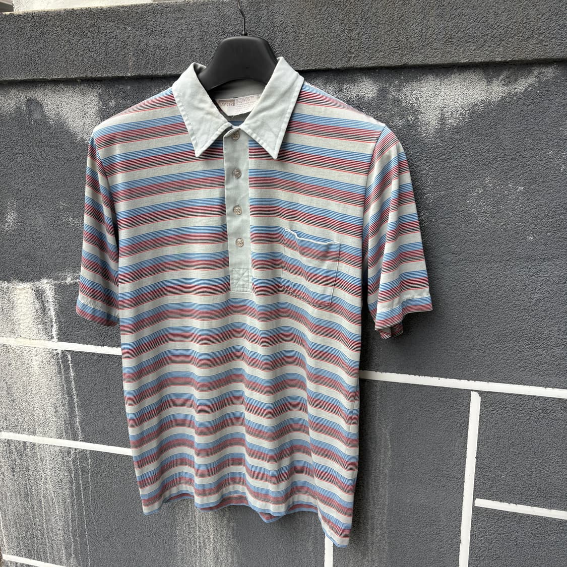 70‘s montgomery ward 폴로셔츠 카라티 상품이미지1