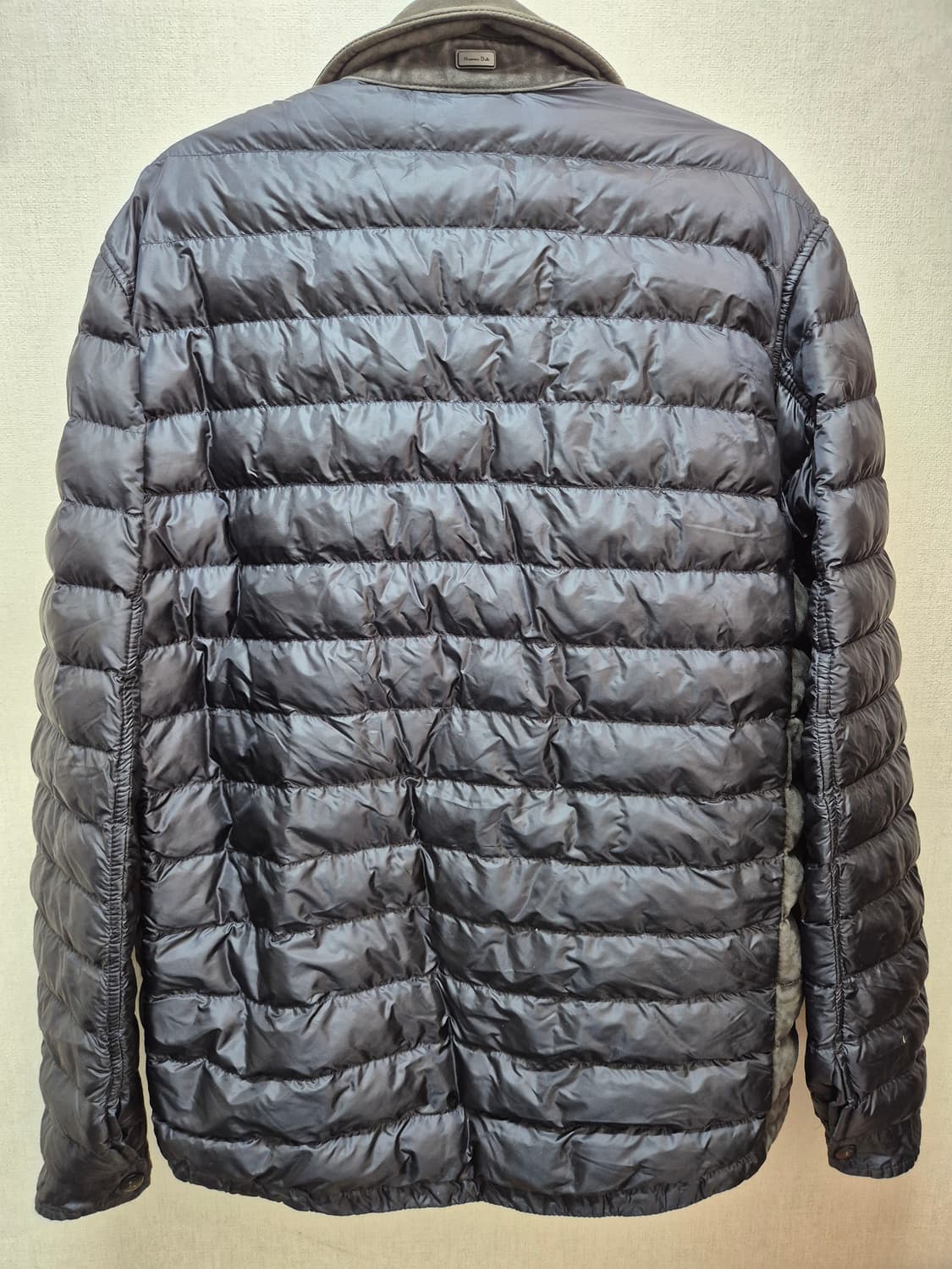 마시모두띠(Massimo Dutti) 경량 스웨이드 패딩 자켓 L 판매합 상품이미지3