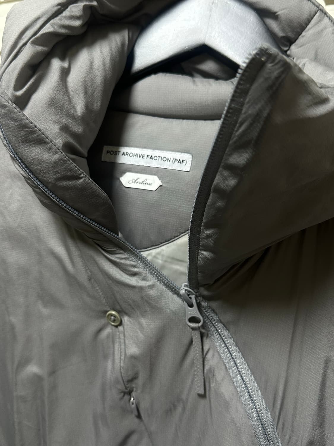 포스트아카이브 팩션 에어자켓 그레이 m 상품이미지6