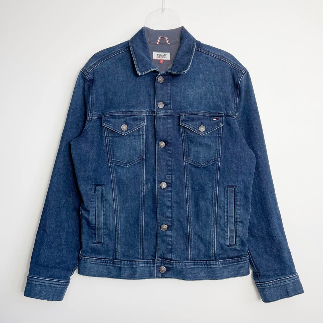 C1 타미진스(TOMMY JEANS) 데님 트러커 자켓 M사이즈 상품이미지1